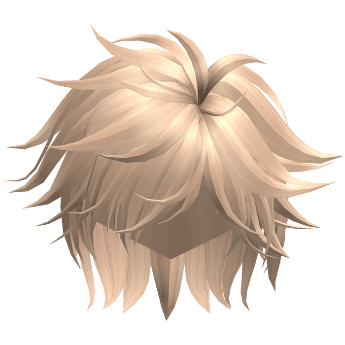Anime Video Game Spikey Emo Boy Hair (Blonde)