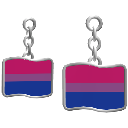 Bi Pride Flag Earrings