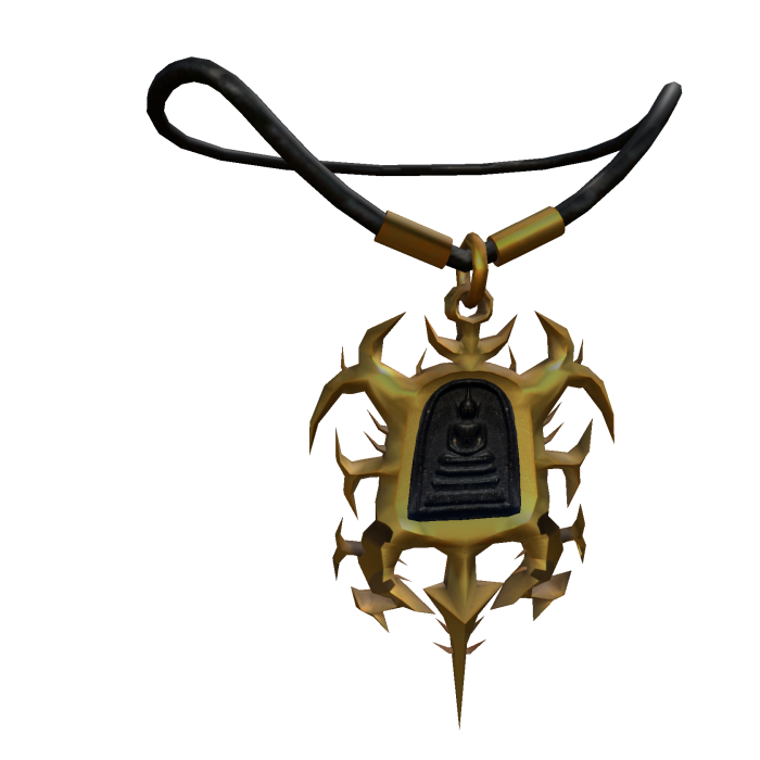 Thai Gold Buddha Amulet Y2k (1.0)