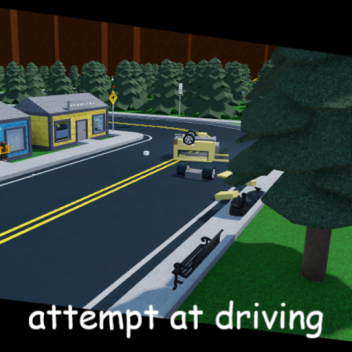 attempt at driving