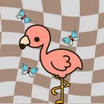 Flamingos&pineapples