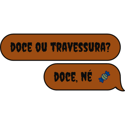 🎃 Halloween text bubble