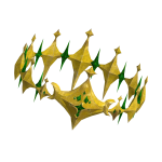 [CODE: GRRC1] Gold + Green Royal Crown