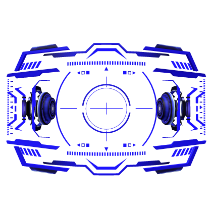 Cyber Future Visor Blue