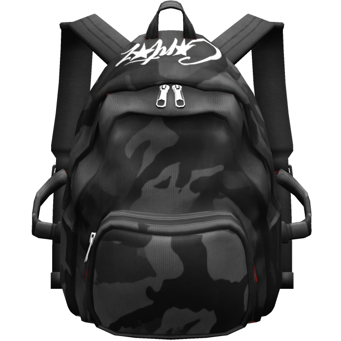 CRTZ Camo Street Black Backpack