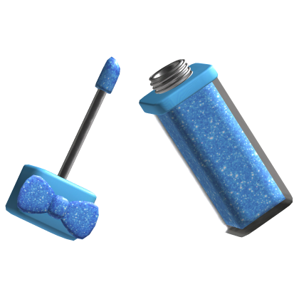 Baddie Lipgloss Blue Roblox item
