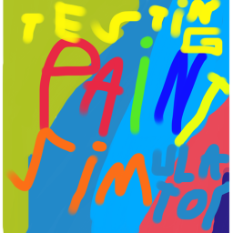 Paint Simulator testing