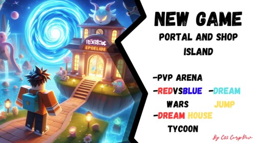 Shop Island Portal game