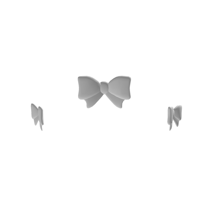୨୧ cutest white bows for seotn (ADD-ON)