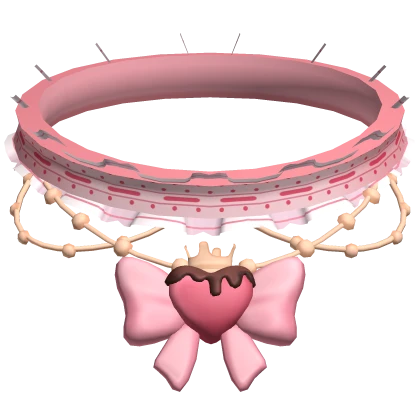 cute valentines harajuku heart choker necklace | Roblox Item