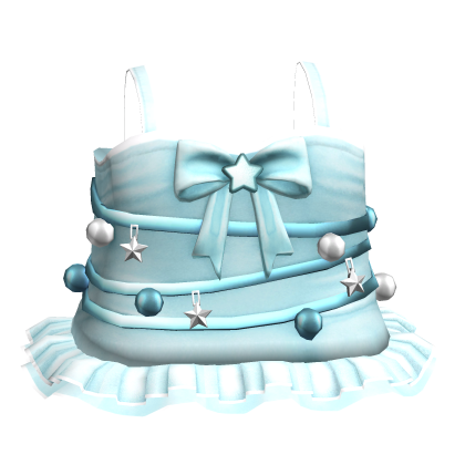 Cute Christmas Tree Dress Blue