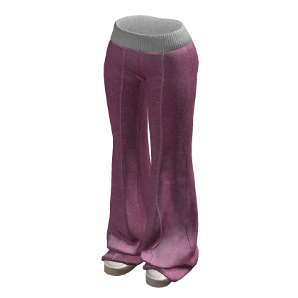Pink Winter Flared Lounge Sweatpantsts