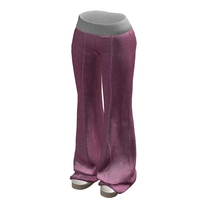 Pink Winter Flared Lounge Sweatpantsts