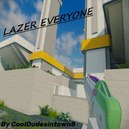 LAZER EVERYONE!