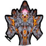 Defeated Lava Golem!