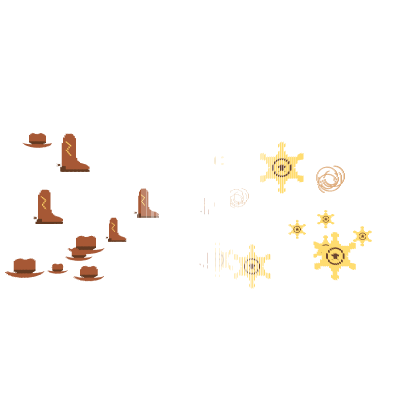 [ANIMATED] Cowboy Wild West Aura 🤠⭐