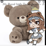 Royal high teddy bears :3