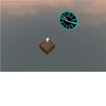 Stuck on a crate in the middle of no where