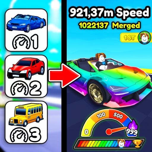 Merge for SPEED! official Roblox game thumbnail