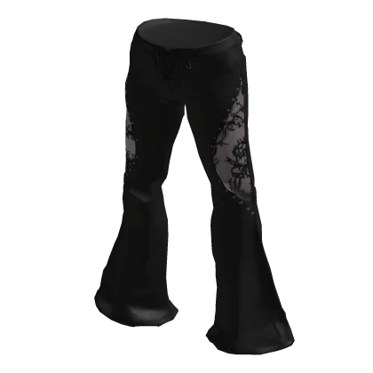 Gothic Flared Pants Roblox item render