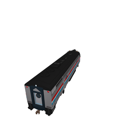 Amtrak FL9 EMD New Controls Train