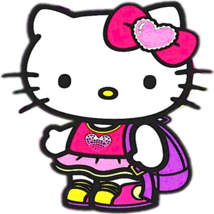 Hello kitty loud school Roblox decal
