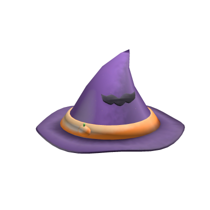 Pumpkin Patch Witch Hat