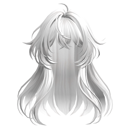 Anime Girl Hairstyle(White)