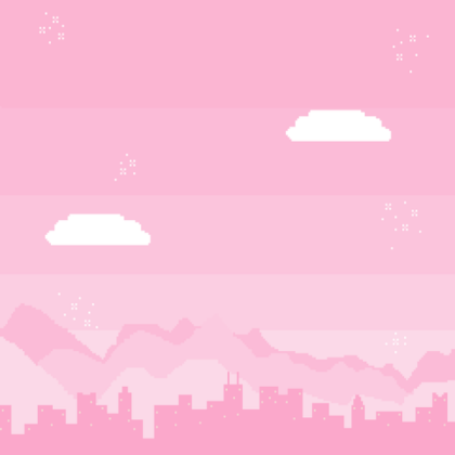 kawaiii pixel pink cloud Roblox decal