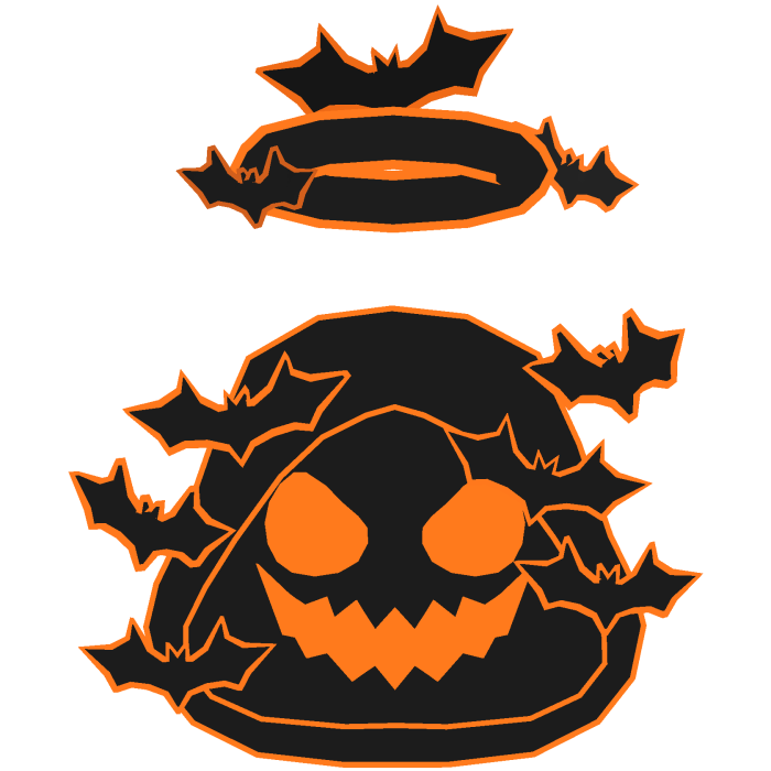 Cartoony Halloween Bat Hood