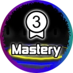 The Test: Mastery 3! Roblox badge thumbnail
