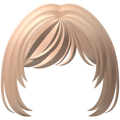 ♡︎ ꒰ kawaii fluffy bangs in blonde ა