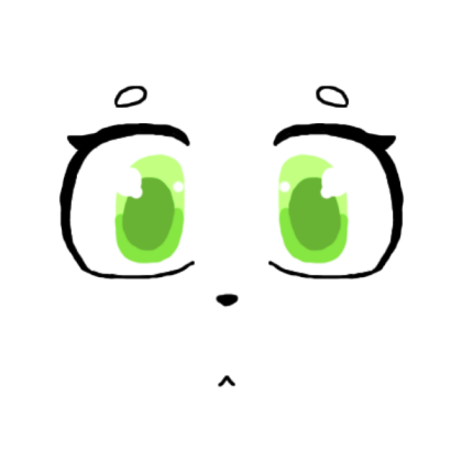 Green eyes Roblox decal
