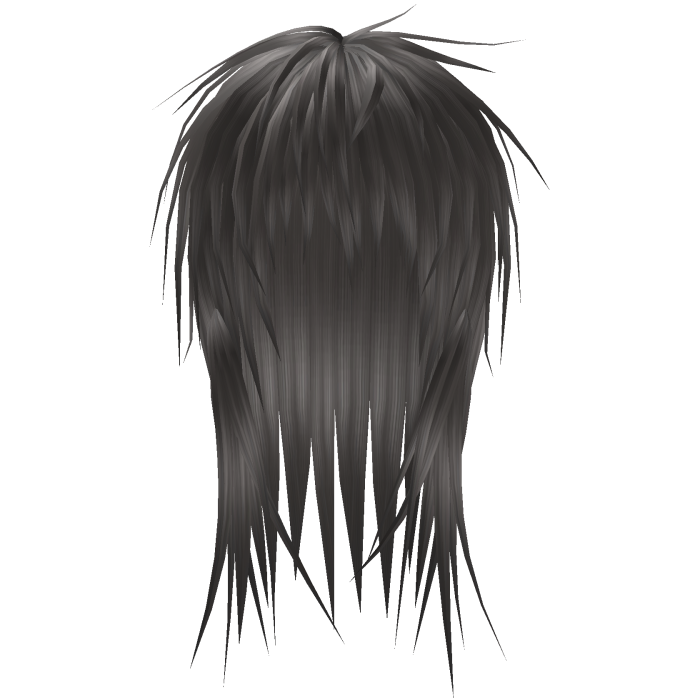 silver wispy razor vampire hair 
