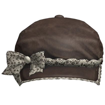 vintage thrifted brown beret | Roblox Item - Rolimon's