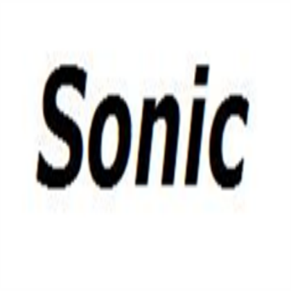 Sonic's Autograph Roblox decal