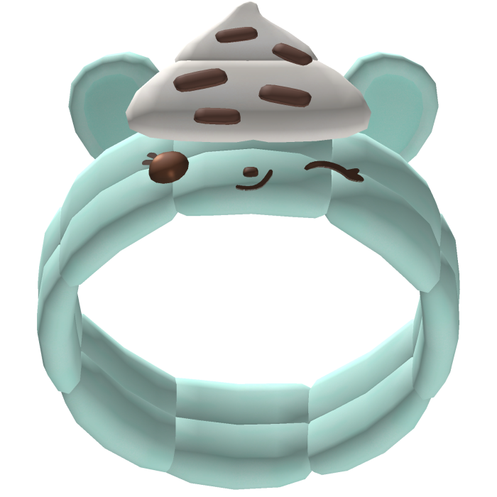 . ‿ ♡ ⋮ cutesy mint frosting numnom headband