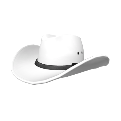 Large White Cowboy Hat