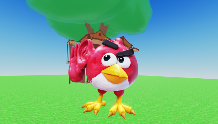 Survive Angry Bird Ear Killer! screenshot 2