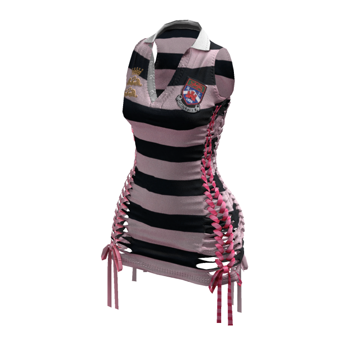 Braided Cutout Sleeveless Polo (Hamptons)