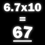 6.7×10=67 Games