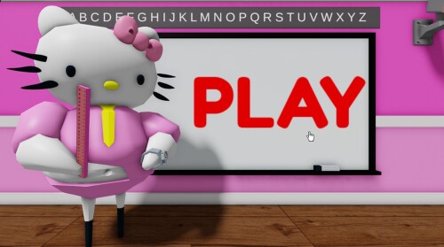🎀 HELLO KITTY'S BARRY PRISON SCHOOL ESCAPE (Obby)