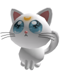 Magical White Cat