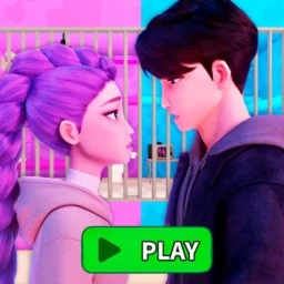 💜RUMI & JINU PRISON RUN! (Obby)
