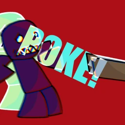 Poke the monster in your closet! icon