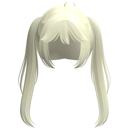 blonde kawaii popstar anime pigtails