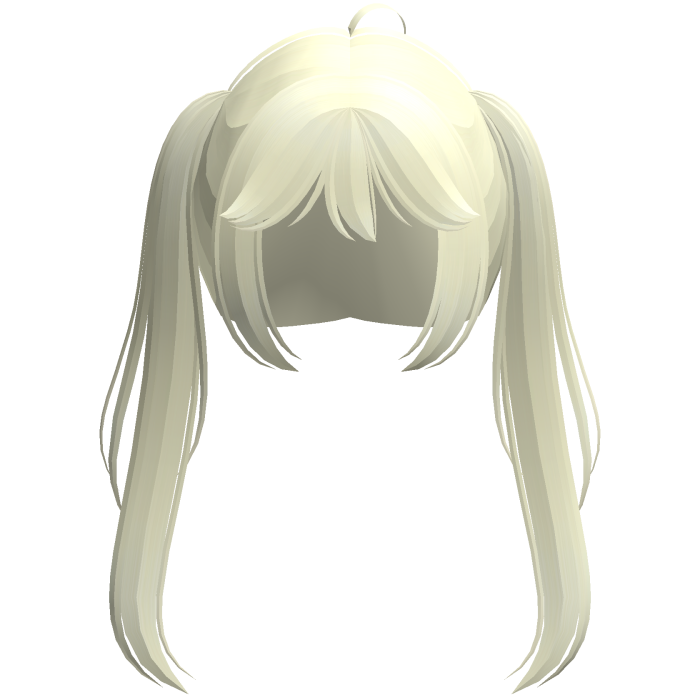 blonde kawaii popstar anime pigtails