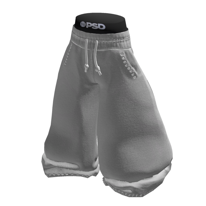 
SUPER Baggy Sagged Gray Drawstring Sweatpants
