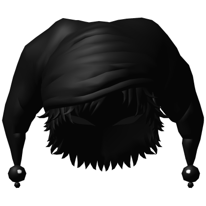 Black Shadow Jester Hat w/ Glowing Eyes