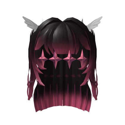 columbina twintail long hair - moonphase waltz Roblox item